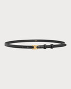 CELINE Teen 13MM Triomphe Belt in Taurillon Leather | 賽琳 皮帶 (黑色) - LondonKelly 英國名牌代購
