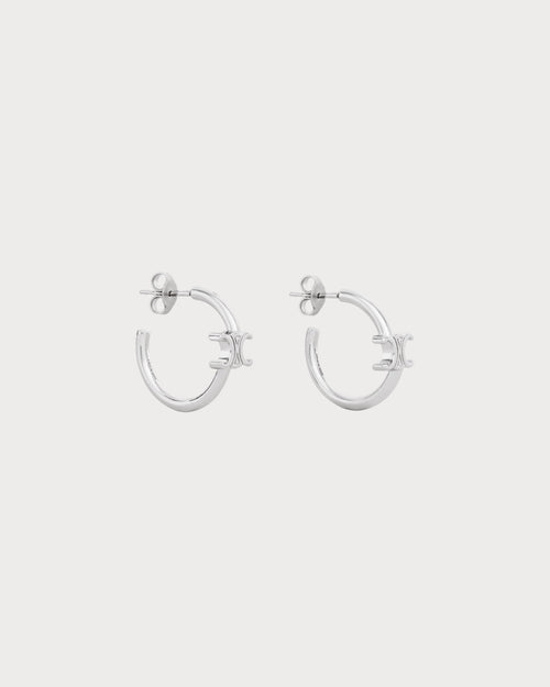 CELINE Triomphe Asymmetric Hoops | 賽琳 耳環 (多色) - LondonKelly 英國名牌代購