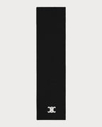CELINE Triomphe Scarf cashmere(Black) - LONDONKELLY 英国名牌代购