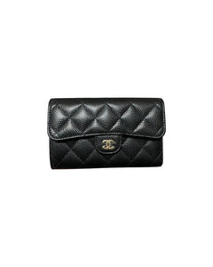 CHANEL AP0232 Classic Flap Wallet | 香奈兒 經典銀包 (中碼/黑色) - LONDONKELLY 英國名牌代購