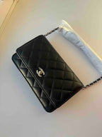 CHANEL Classic Wallet on Chain Lambskin(2 Colors) - LONDONKELLY 英國名牌代購