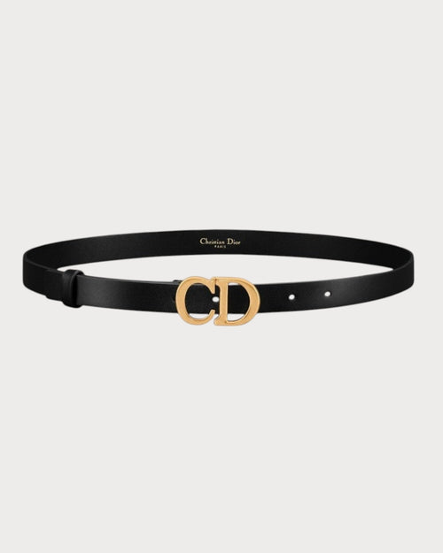 CHRISTIAN DIOR 20MM Saddle Belt | 迪奥 皮带 (黑色) - LONDONKELLY 英国名牌代购