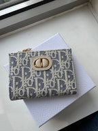 CHRISTIAN DIOR 30 Montaigne Dahlia Wallet | 迪奧 銀包 (藍色) - LondonKelly 英國名牌代購