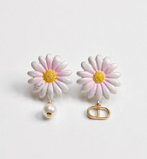 CHRISTIAN DIOR Daisy Earrings | 迪奧 雛菊耳環(粉色) - LondonKelly 英國名牌代購