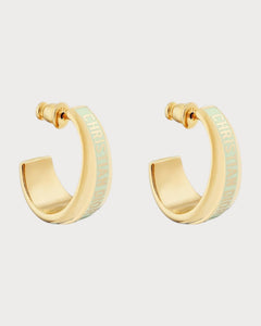 CHRISTIAN DIOR Dior Code Earrings Gold - Finish Metal | 迪奥 耳环 (多色) - LONDONKELLY 英国名牌代购