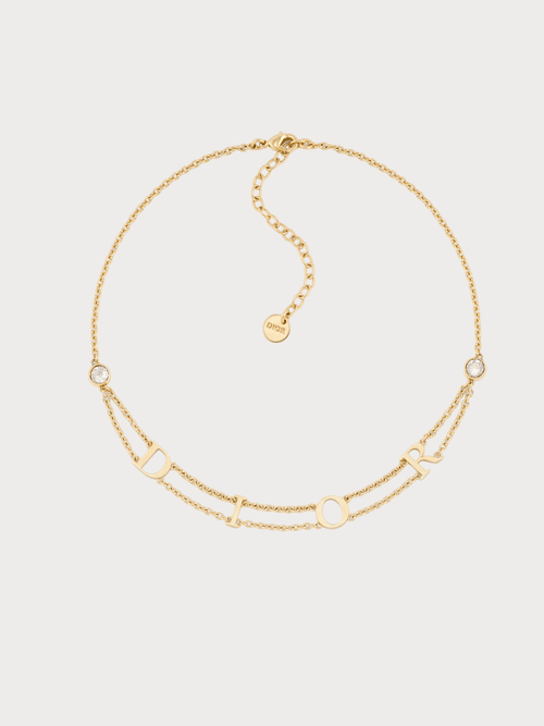 CHRISTIAN DIOR Dio(r)evolution Necklace(Gold) - LONDONKELLY 英國名牌代購