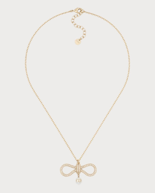CHRISTIAN DIOR Le Nœud de Dior Necklace | 迪奥 颈链 (金色) - LONDONKELLY 英国名牌代购