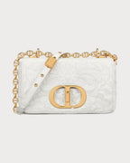 CHRISTIAN DIOR Small Caro Bag | 迪奥 Caro 手袋 (细码/白色) - LONDONKELLY