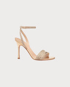 CHRISTIAN DIOR Women's Dway Heeled Sandal | 迪奧 高跟涼鞋 (金色) - LondonKelly 英國名牌代購