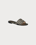 CHRISTIAN DIOR Women's Dway Slide | 迪奧 涼鞋 (黑色) - LondonKelly 英國名牌代購