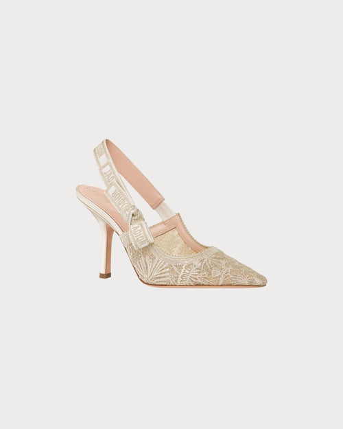 CHRISTIAN DIOR Women's J'Adior Slingback Pump | 迪奧 高跟鞋 (金色) - LondonKelly 英國名牌代購
