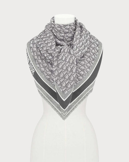 CHRISTIAN DIOR Women's Oblique Shawl | 迪奥 围巾 (老花/多色) - LondonKelly 英国名牌代购