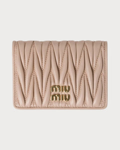 MIU MIU Nappa Leather Card Holder | 缪缪卡套银包(多色)