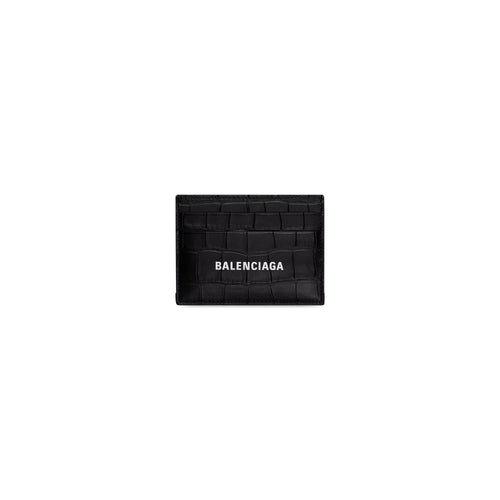BALENCIAGA Men's Cash Card Holder in Black | 巴黎世家 男仕卡片套(黑色)