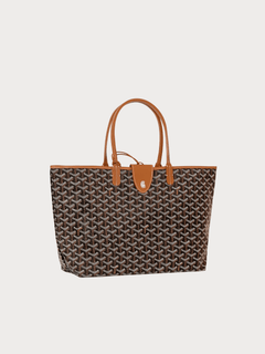 GOYARD Saint Louis Bag Goyardine Canvas & Calfskin(PM/Many) - LONDONKELLY 英國名牌代購
