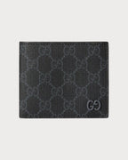 GUCCI Men's GG Wallet With Grey Interior | 古驰 男仕银包 (黑色) - LONDONKELLY 英国名牌代购