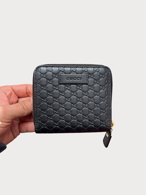 GUCCI Men's Zip Around Wallet | 古驰 男仕拉链银包 (黑色) - LondonKelly 英国名牌代购