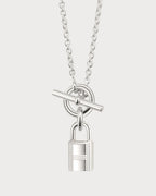 HERMES Kelly Cadenas Pendant | 愛馬仕 頸鏈 (銀色) - LondonKelly 英國名牌代購