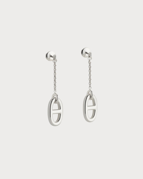 HERMES Medium Farandole Rarrings | 愛馬仕 耳環 (銀色) - LondonKelly 英國名牌代購