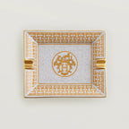 HERMES Mosaique au 24 gold Ashtray | 爱马仕 烟灰缸 (金色) - LondonKelly 英国名牌代购