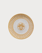 HERMES Mosaique au 24 gold dessert plate | 愛馬仕 甜品碟 (金色) - LondonKelly 英國名牌代購