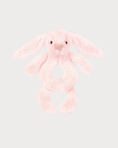 JELLYCAT Bashful Bunny Ring Rattle | 害羞的兔子響鈴 (多色) - LondonKelly 英國名牌代購
