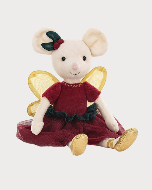 JELLYCAT Sugar Plum Fairy Mouse | 糖梅仙子鼠 (红色) - LondonKelly 英国名牌代购