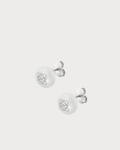 LOEWE Anagram Pebble Stud Earrings in Sterling Silver | 羅意威 耳環 (多色) - LondonKelly 英國名牌代購