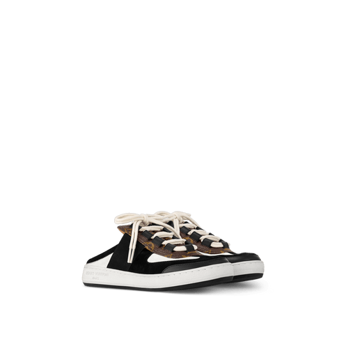 LOUIS VUITTON 1ABVQ9 Women's Lous Open Back Trainers | 路易威登 波鞋 (啡黑色) - LondonKelly 英國名牌代購