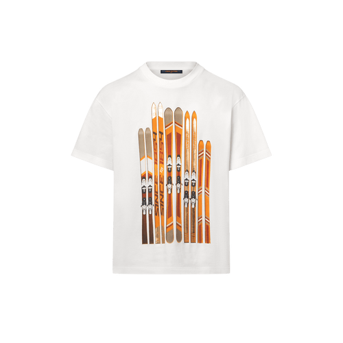 LOUIS VUITTON 1AGK29 Printed Cotton T-Shirt | 路易威登 男仕上衣 (白色) - LondonKelly 英國名牌代購