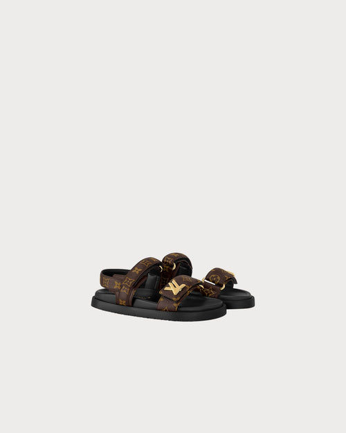 LOUIS VUITTON 1ACL9C LV Sunset Flat Comfort Sandals | 路易威登 凉鞋 (啡色)