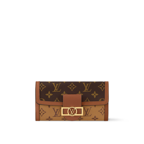 LOUIS VUITTON M46645 Sarah Wallet | 路易威登 長銀包 (啡色)