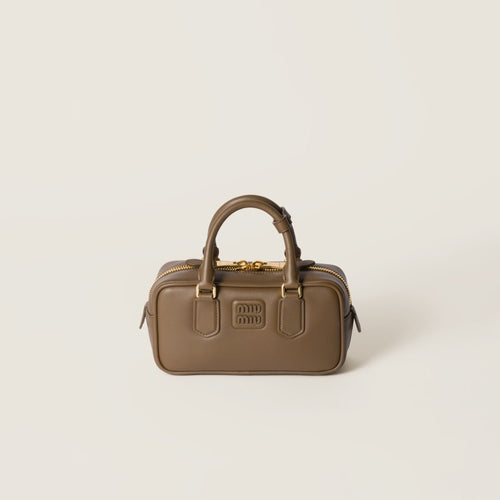 MIU MIU Arcadie Leather Bag Regular | 繆繆 手袋 (多色) - LondonKelly 英國名牌代購