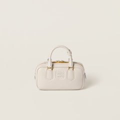 MIU MIU Arcadie Leather Bag Regular | 繆繆 手袋 (多色) - LondonKelly 英國名牌代購