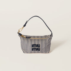 MIU MIU Jacquard Fabric Pouch with Logo | 繆繆 手袋 (多色) - LondonKelly 英國名牌代購