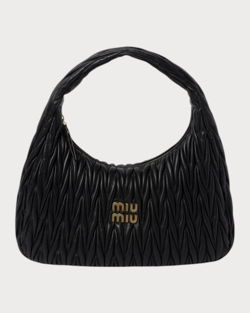 MIU MIU Wander Matelasse Nappa Leather Hobo Bag XL Size | 缪缪 手袋 (多色) - LONDONKELLY 英国名牌代购