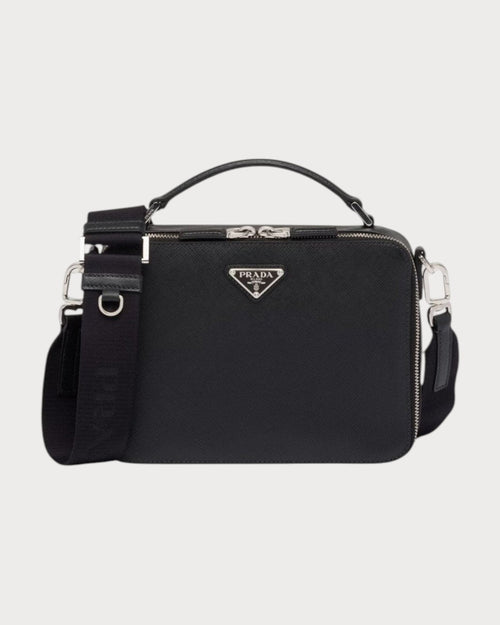 PRADA 2VH069 Men's Medium Brique Saffiano Leather Bag | 普拉达 男仕邮差袋 (多色) - LONDONKELLY 英国名牌代购