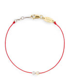 REDLINE 20th Anniversary Two - Tone Gold and Diamond Thread Bracelet | 紅繩 手鍊(紅色) - LondonKelly 英國名牌代購