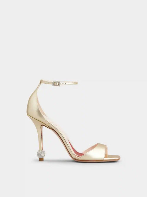 ROGER VIVIER Jewel Heel Sandals in Leather | RV 皮革高跟凉鞋 (多色) - LondonKelly 英国名牌代购