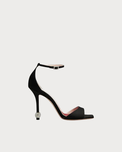 ROGER VIVIER Jewel Heel Sandals in Satin | RV 缎面珠宝高跟凉鞋 (多色) - LondonKelly 英国名牌代购