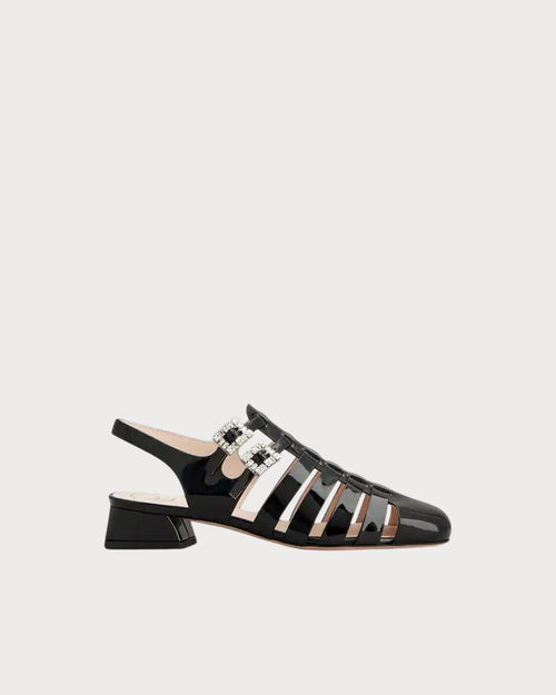 ROGER VIVIER Tres Vivier Mary Janes | RV 漆皮玛丽珍鞋 (多色) - LondonKelly 英国名牌代购