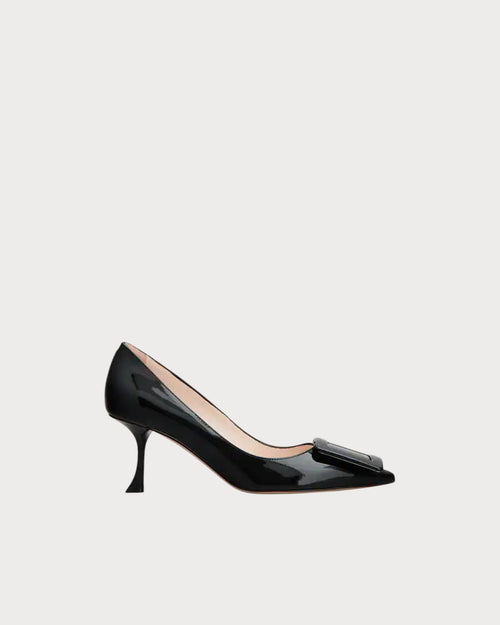 ROGER VIVIER Viv’ In The City Pumps in Patent Leather | RV 漆皮高跟鞋 (多色) - LondonKelly 英国名牌代购