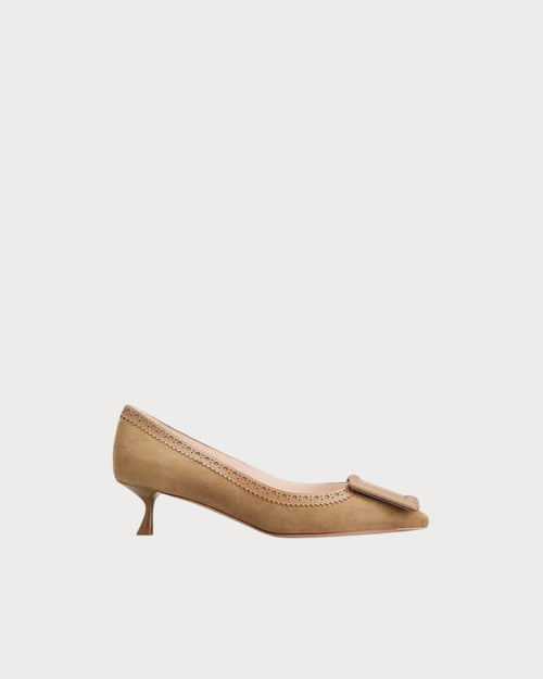 ROGER VIVIER Viv' in The City Pumps in Suede | RV 麂皮高跟鞋 (多色) - LondonKelly 英国名牌代购