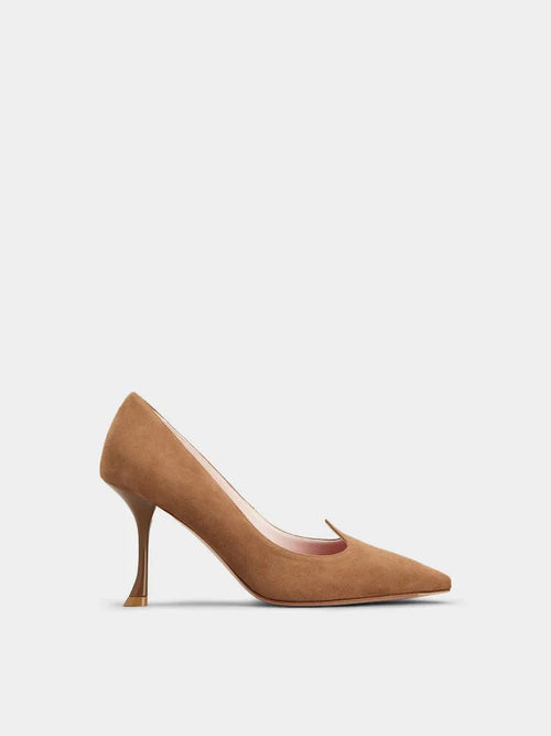 ROGER VIVIERE I Love Vivier Pumps in Suede | RV 麂皮材质高跟鞋 (多色) - LondonKelly 英国名牌代购