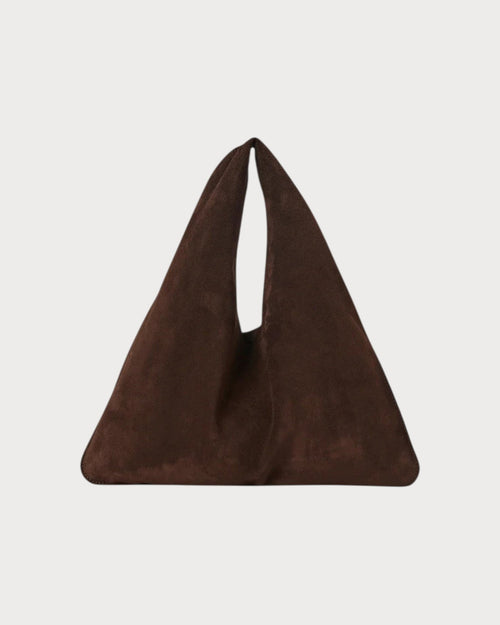THE ROW Small Bindle Bag in Suede | 手袋 (深啡色) - LONDONKELLY 英國名牌代購