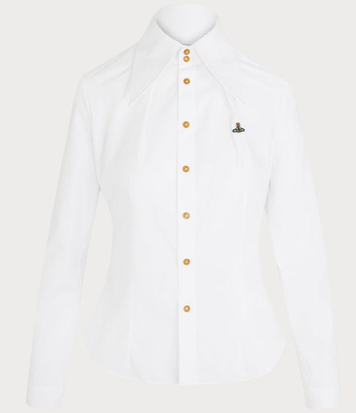 VIVIENNE WESTWOOD W Violin Shirt | 西太后 裇衫 (白色) - LONDONKELLY 英国名牌代购