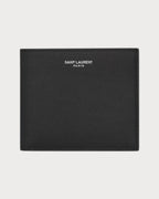 YSL SAINT LAURENT Men's Saint Laurent Paris East/West Wallet In Grain Leather | 圣罗兰 男仕银包 (黑色) - LONDONKELLY 英国名牌代购