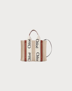 CHLOE Small Woody Tote Bag | 蔻依 手提袋 (细码/Tan)