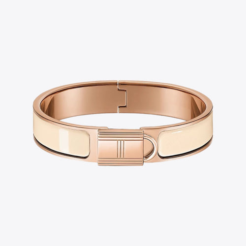 HERMES Clic Cadenas Bracelet | 爱马仕 手镯 (Beige)