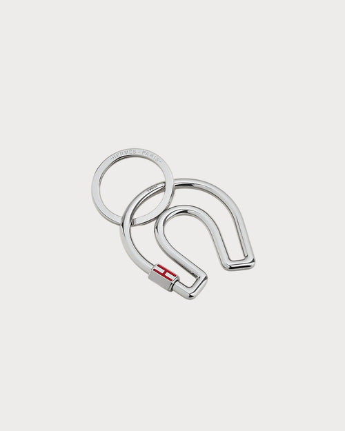 HERMES Fer a Cheval Key Ring | 愛馬仕 鎖匙扣 (Red)